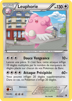 Carte Pokémon Leuphorie 81/119 de la série Vigueur Spectrale en vente au meilleur prix