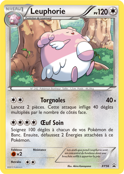 Carte Pokémon Promo Leuphorie XY56 de la série Promos XY