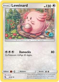 Carte Pokémon Leveinard 46/68 de la série Destinées Occultes en vente au meilleur prix