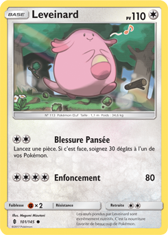 Carte Pokémon Leveinard 101/145 de la série Gardiens Ascendants en vente au meilleur prix