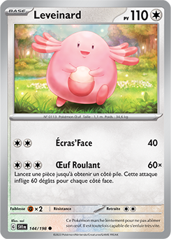 Carte Pokémon Leveinard 144/198 de la série Écarlate et Violet en vente au meilleur prix