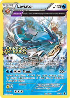 Carte Pokémon Promo Léviator XY60 de la série Promos XY