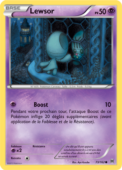 Carte Pokémon Lewsor 73/162 de la série Impulsion Turbo en vente au meilleur prix