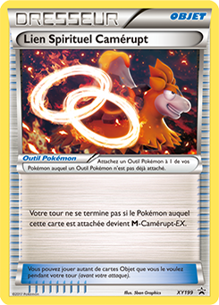 Carte Pokémon Lien Spirituel Camérupt XY199 de la série Promos XY en vente au meilleur prix