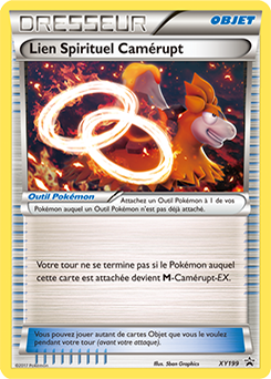 Carte Pokémon Promo Lien Spirituel Camérupt XY199 de la série Promos XY