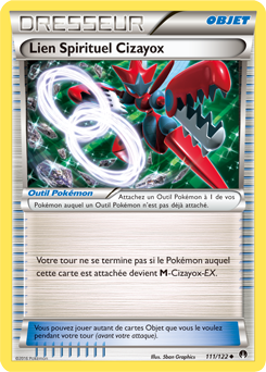 Carte Pokémon Lien Spirituel Cizayox 111/122 de la série Rupture Turbo en vente au meilleur prix
