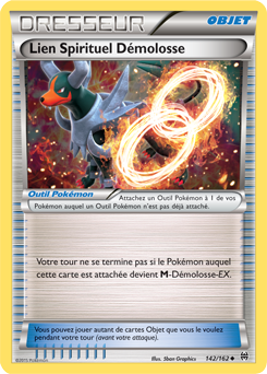 Carte Pokémon Peu commune Lien Spirituel Démolosse 142/162 de la série Impulsion Turbo