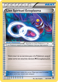 Carte Pokémon Lien Spirituel Ectoplasma 95/119 de la série Vigueur Spectrale en vente au meilleur prix