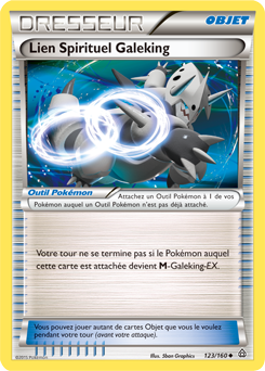 Carte Pokémon Lien Spirituel Galeking 123/160 de la série Primo Choc en vente au meilleur prix