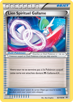 Carte Pokémon Lien Spirituel Gallame 83/108 de la série Ciel Rugissant en vente au meilleur prix