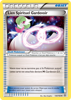 Carte Pokémon Lien Spirituel Gardevoir 130/160 de la série Primo Choc en vente au meilleur prix