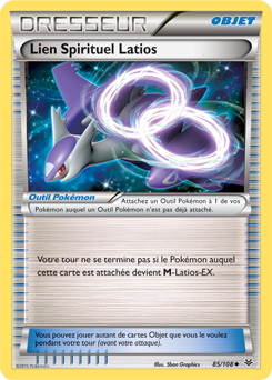 Carte Pokémon Lien Spirituel Latios 85/108 de la série Ciel Rugissant en vente au meilleur prix