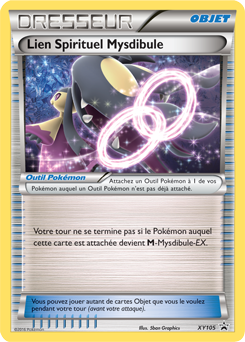 Carte Pokémon Promo Lien Spirituel Mysdibule XY105 de la série Promos XY