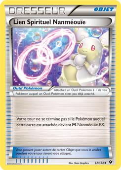 Carte Pokémon Lien Spirituel Nanméouïe 92/124 de la série Impact des Destins en vente au meilleur prix