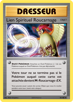 Carte Pokémon Lien Spirituel Roucarnage 81/108 de la série Évolutions en vente au meilleur prix