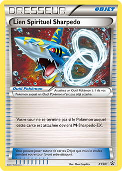 Carte Pokémon Lien Spirituel Sharpedo XY201 de la série Promos XY en vente au meilleur prix