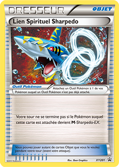 Carte Pokémon Promo Lien Spirituel Sharpedo XY201 de la série Promos XY