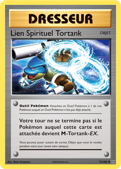 Carte Pokémon Lien Spirituel Tortank 73/108 de la série Évolutions en vente au meilleur prix