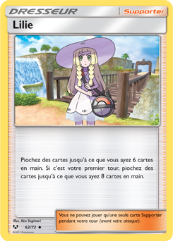 Carte Pokémon Lilie 62/73 de la série Légendes Brillantes en vente au meilleur prix