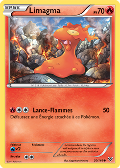 Carte Pokémon Limagma 20/146 de la série X&Y en vente au meilleur prix