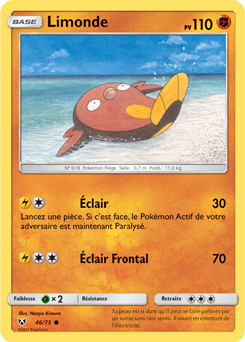 Carte Pokémon Commune Limonde 46/73 de la série Légendes Brillantes