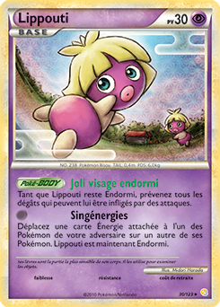 Carte Pokémon Lippouti 30/123 de la série HeartGold SoulSilver en vente au meilleur prix