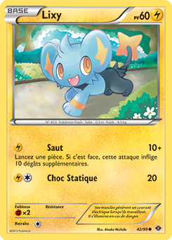 Carte Pokémon Lixy 42/99 de la série Destinées Futures en vente au meilleur prix