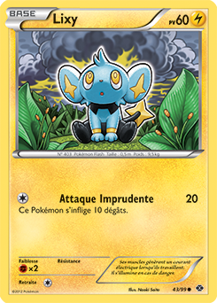 Carte Pokémon Lixy 43/99 de la série Destinées Futures en vente au meilleur prix