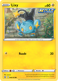 Carte Pokémon Lixy 46/163 de la série Styles de Combat en vente au meilleur prix