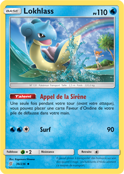 Carte Pokémon Lokhlass 36/236 de la série Harmonie des Esprits en vente au meilleur prix