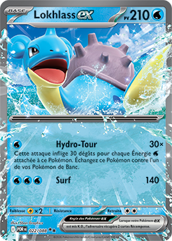Carte Pokémon Lokhlass ex 22/88 de la série Équilibre Parfait en vente au meilleur prix