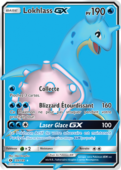 Carte Pokémon Lokhlass GX 139/149 de la série Soleil & Lune en vente au meilleur prix
