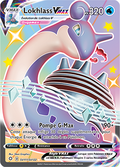 Carte Pokémon Lokhlass VMAX SV111/SV122 de la série Destinées Radieuses en vente au meilleur prix