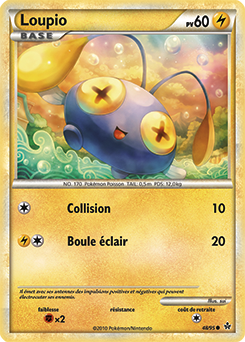 Carte Pokémon Commune Loupio 48/95 de la série Déchaînement