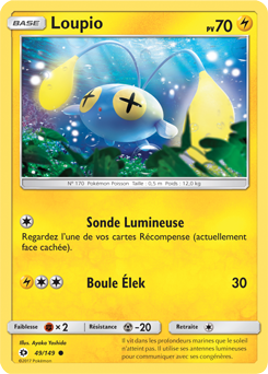 Carte Pokémon Loupio 49/149 de la série Soleil & Lune en vente au meilleur prix
