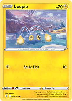 Carte Pokémon Loupio 52/203 de la série Évolution Céleste en vente au meilleur prix