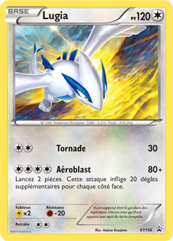 Carte Pokémon Lugia XY156 de la série Promos XY en vente au meilleur prix