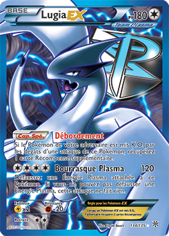 Carte Pokémon Lugia EX 134/135 de la série Tempête Plasma en vente au meilleur prix