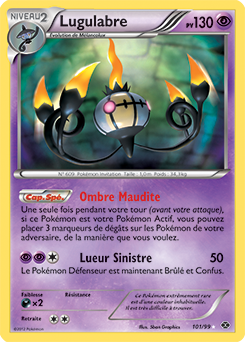 Carte Pokémon Lugulabre 101/99 de la série Destinées Futures en vente au meilleur prix