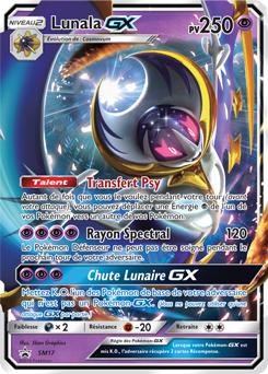 Carte Pokémon Lunala GX SM17 de la série Promos Soleil et Lune en vente au meilleur prix