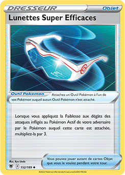 Carte Pokémon Lunettes Super Efficaces 152/189 de la série Astres Radieux en vente au meilleur prix