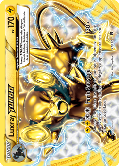 Carte Pokémon Turbo Luxray TURBO 47/122 de la série Rupture Turbo