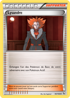 Carte Pokémon Lysandre 90/106 de la série Étincelle en vente au meilleur prix