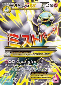 Carte Pokémon M-Altaria EX 121/124 de la série Impact des Destins en vente au meilleur prix