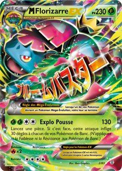 Carte Pokémon M-Florizarre EX 2/83 de la série Générations en vente au meilleur prix