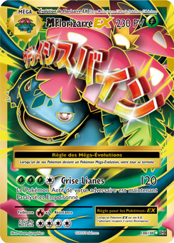 Carte Pokémon M-Florizarre EX 100/108 de la série Évolutions en vente au meilleur prix