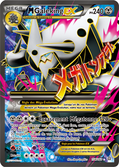 Carte Pokémon M-Galeking EX 154/160 de la série Primo Choc en vente au meilleur prix