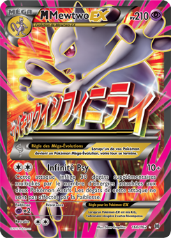 Carte Pokémon M-Mewtwo EX 160/162 de la série Impulsion Turbo en vente au meilleur prix