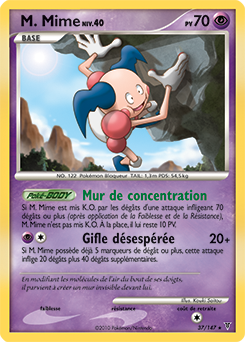 Carte Pokémon M. Mime 37/147 de la série Vainqueurs Suprêmes en vente au meilleur prix