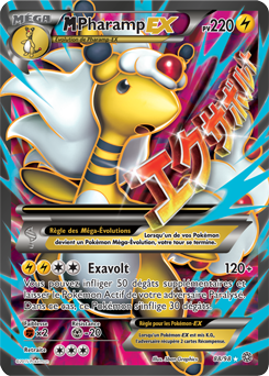 Carte Pokémon M-Pharamp EX 88/98 de la série Origines Antiques en vente au meilleur prix